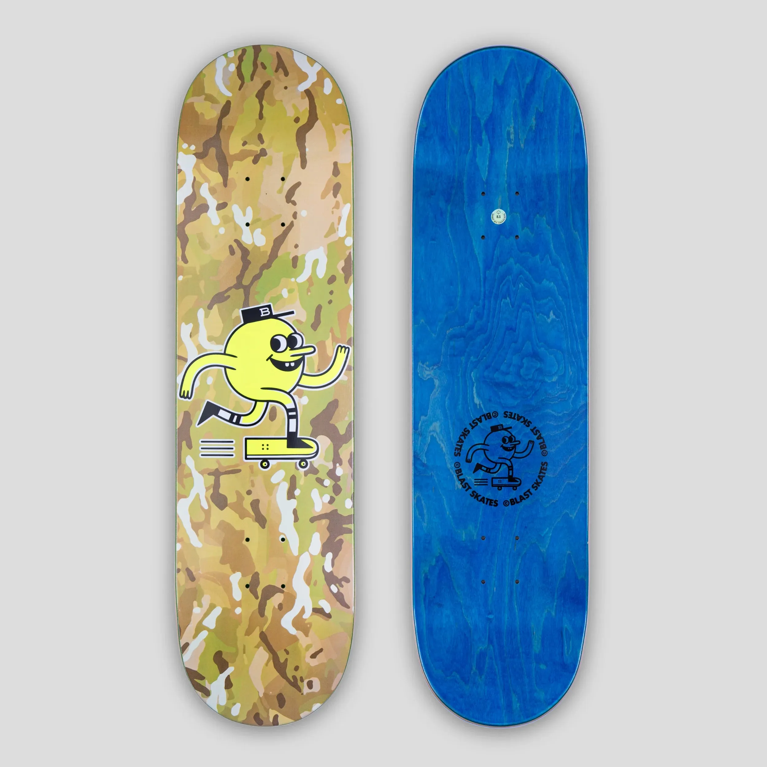 Blast Skates - Mascot Deck - Camo