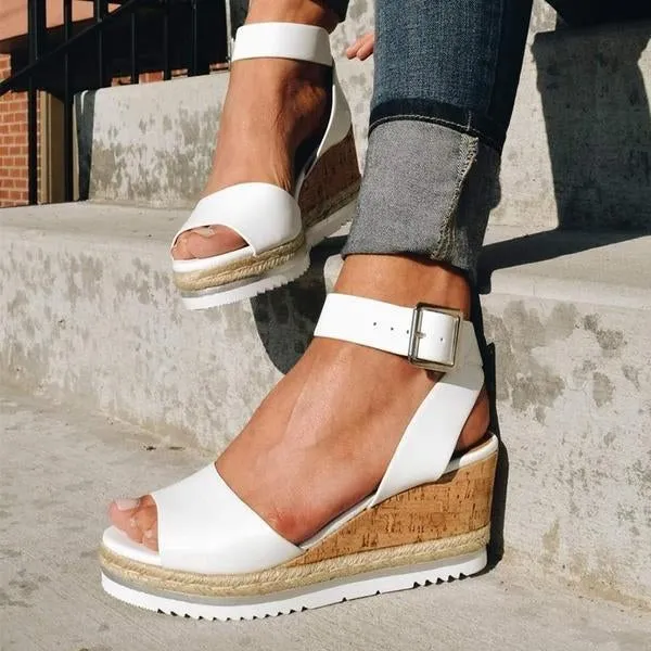 casual daily comfy wedges