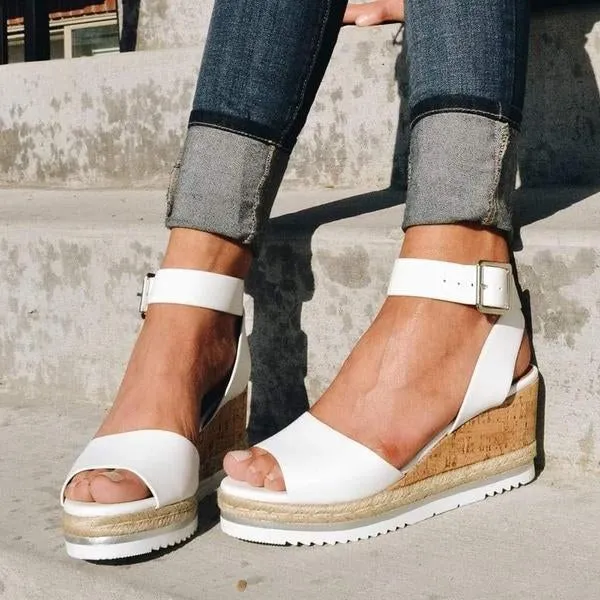 casual daily comfy wedges