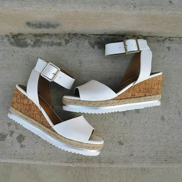 casual daily comfy wedges