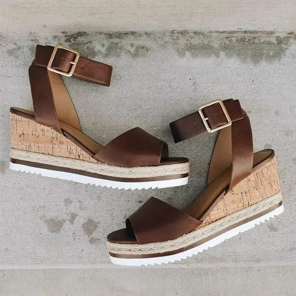 casual daily comfy wedges