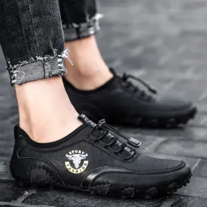 Comfortable Men's Casual Leather Shoes