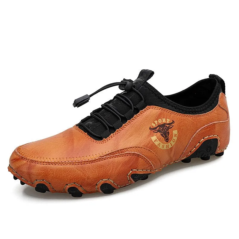 Comfortable Men's Casual Leather Shoes