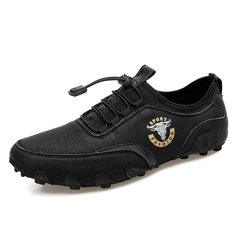 Comfortable Men's Casual Leather Shoes