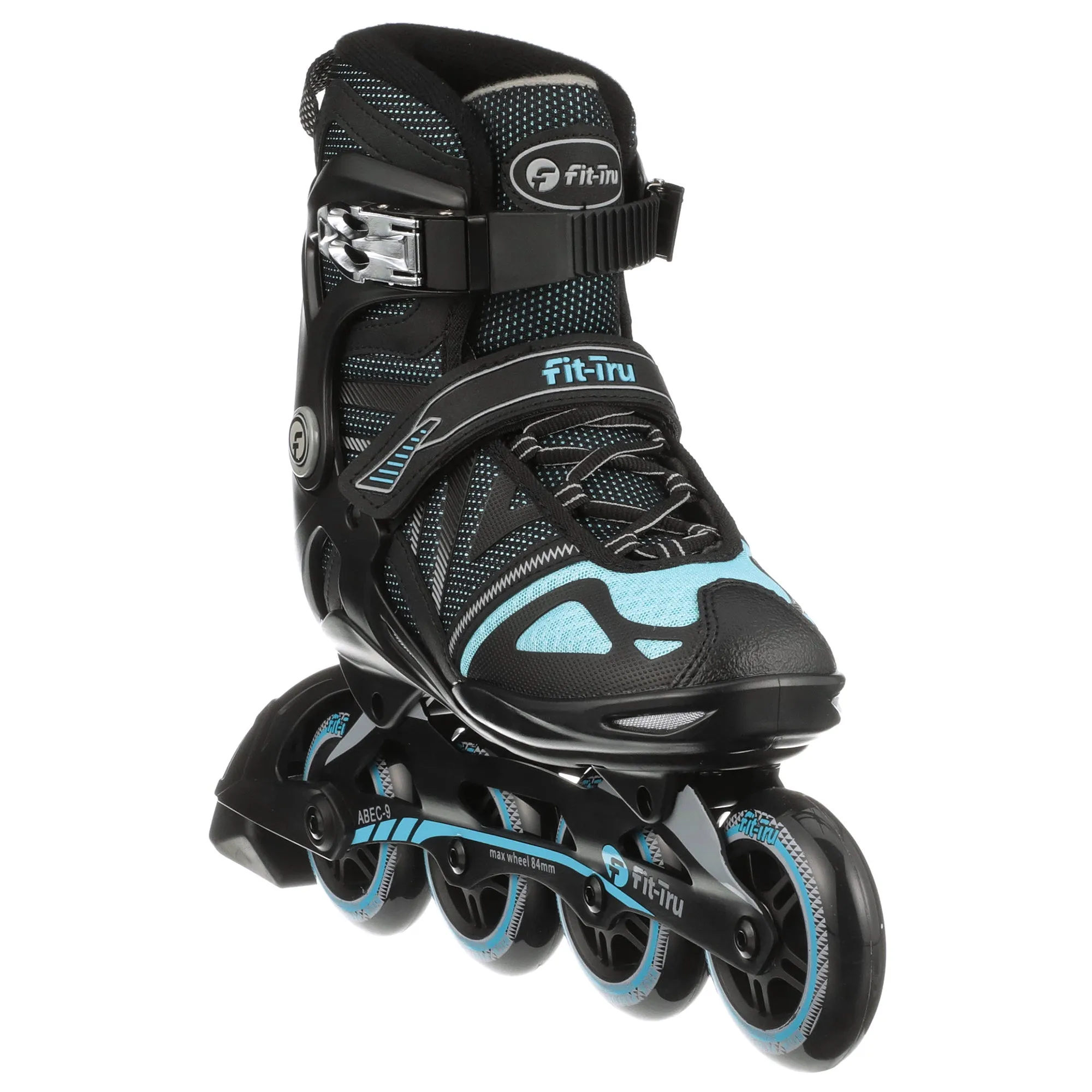 Fit-Tru Cruze 84 Blue Womens Inline Skates - (Size 7 NEW/Open Box)