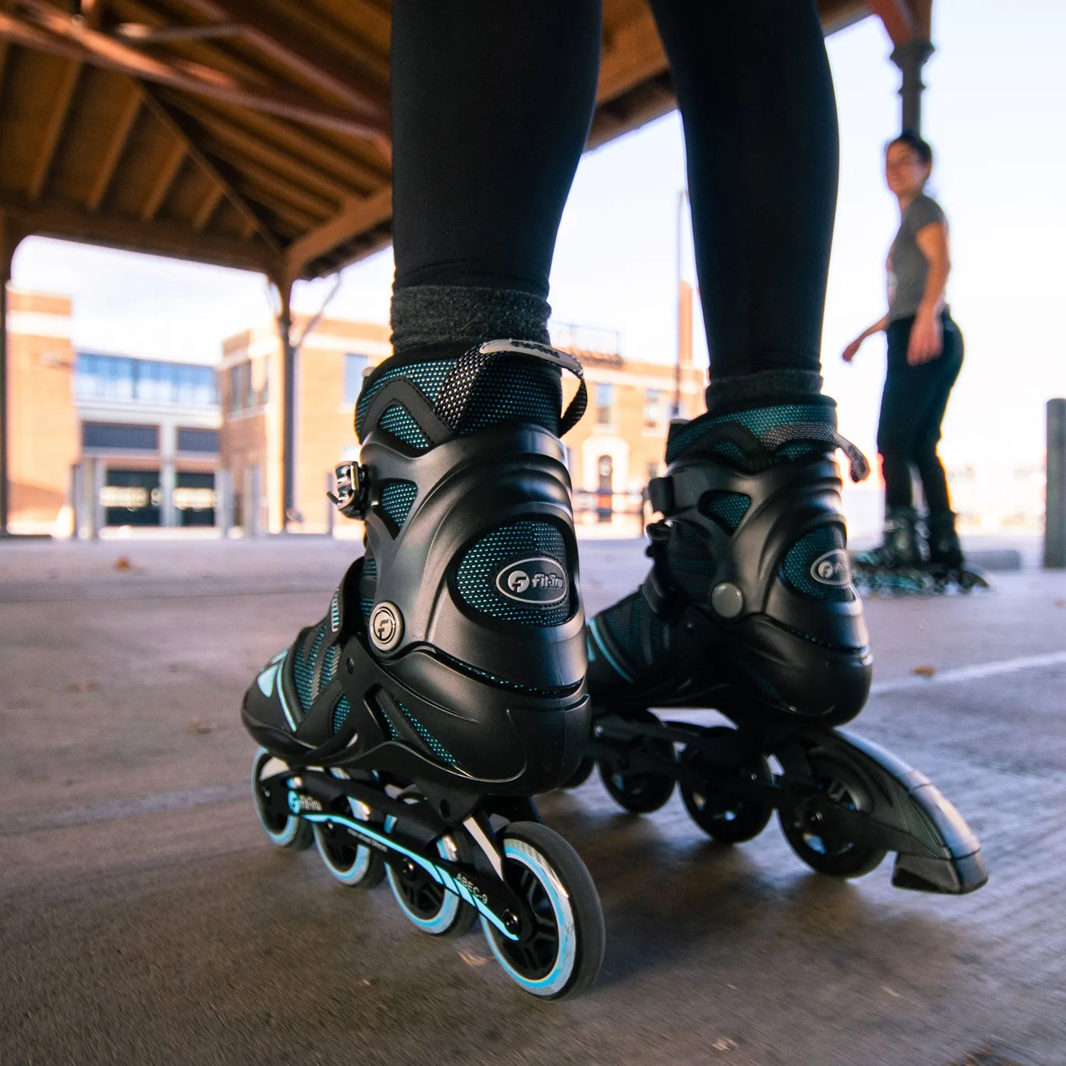Fit-Tru Cruze 84 Blue Womens Inline Skates - (Size 7 NEW/Open Box)