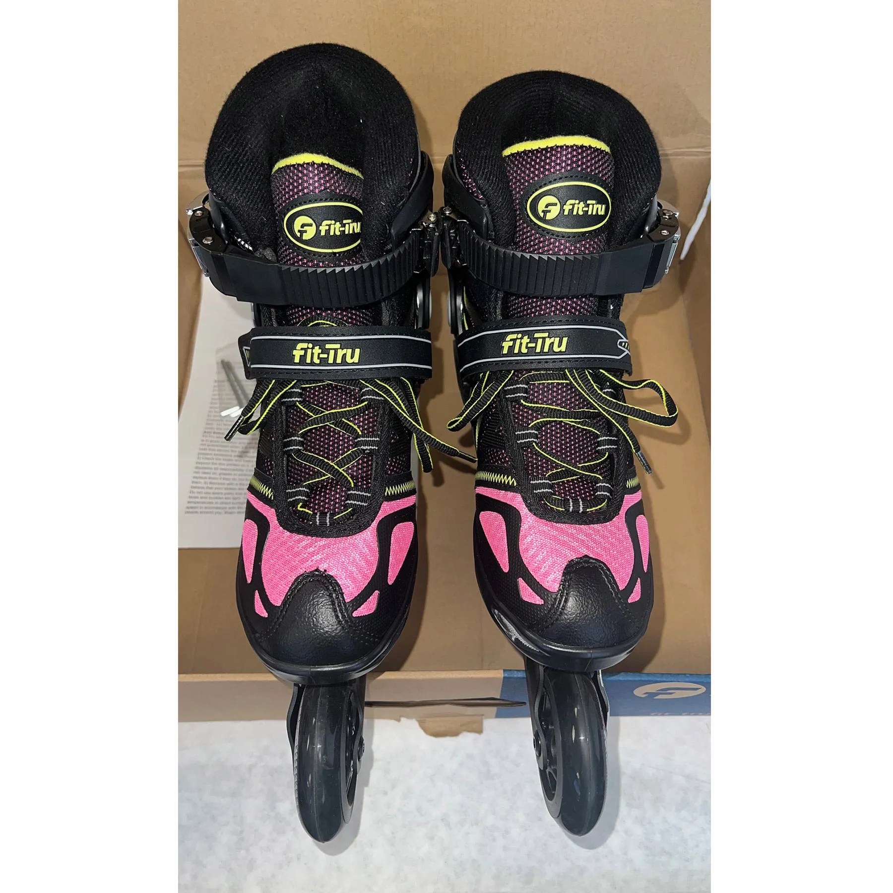 Fit-Tru Cruze 84 Pink Womens Inline Skates (Size 7 - Demo Lightly Used)