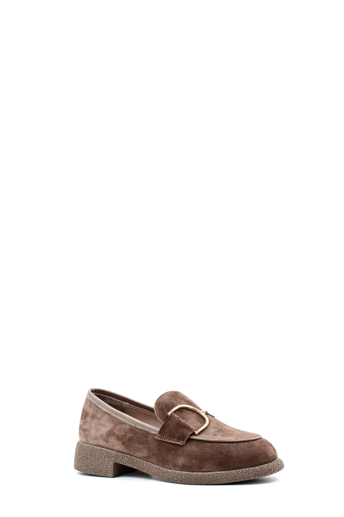 FST Genuine Leather Women's Casual Shoes 408ZA708-254 Mink Suede - Baden-Baden