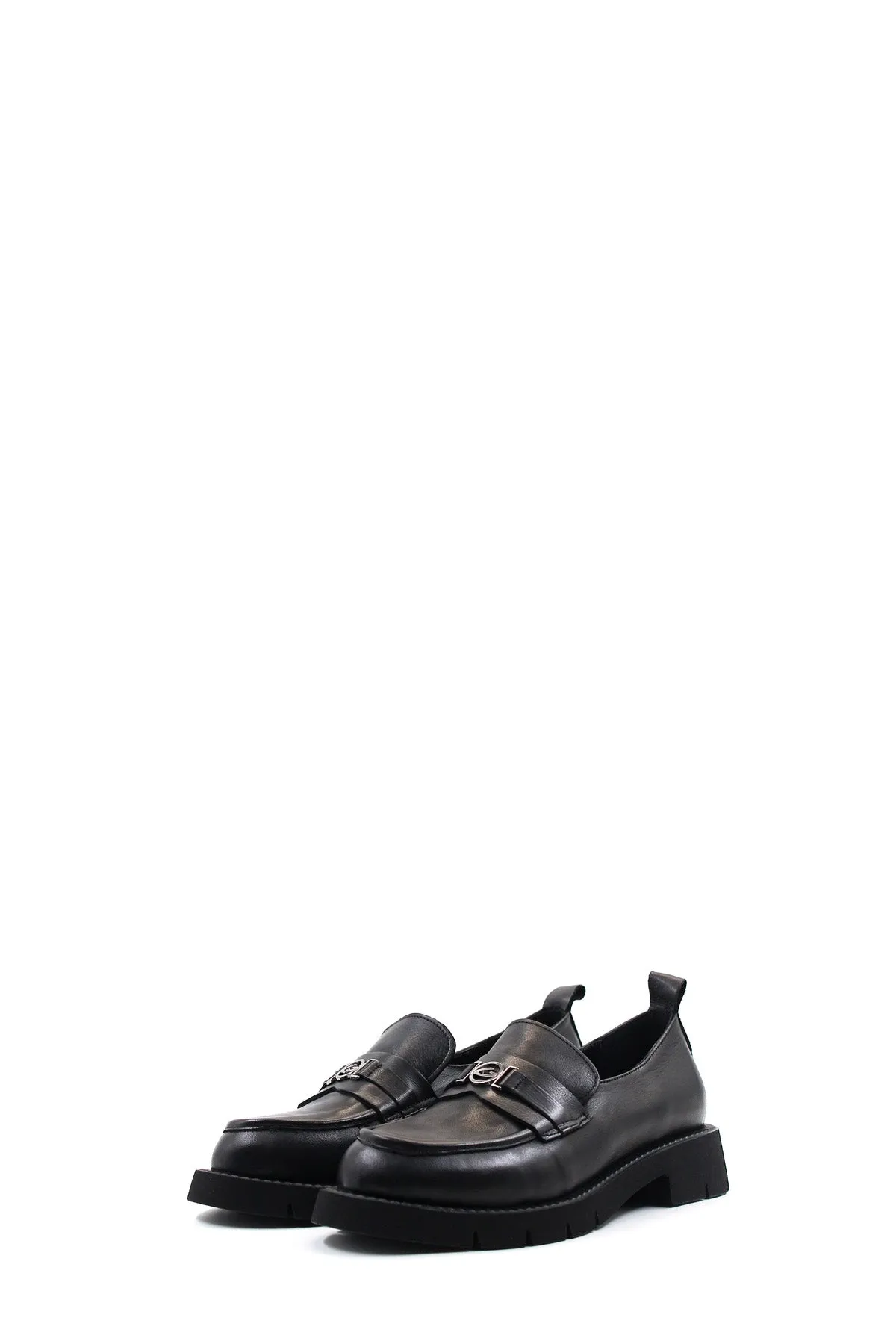 FST Genuine Leather Women's Casual Shoes 888ZA609 Black - Porirua
