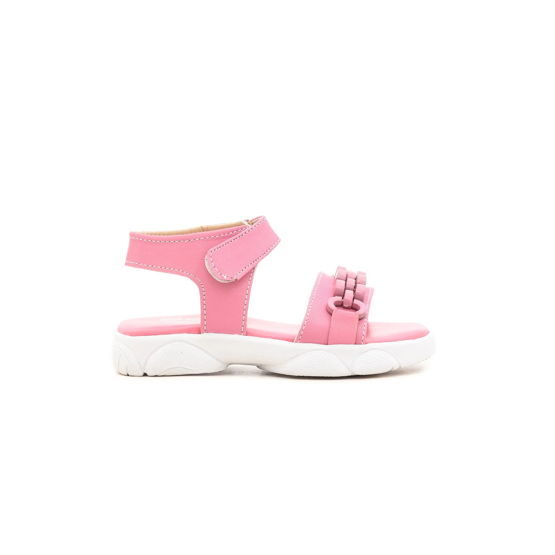 Girls Pink Casual Sandal KD7412