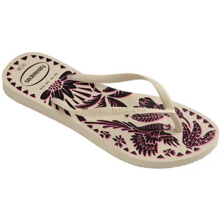 Havaianas Womens Slim Tucano Sandal Beige