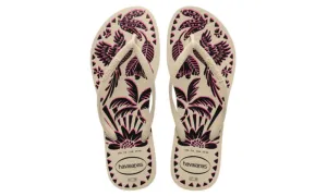 Havaianas Womens Slim Tucano Sandal Beige