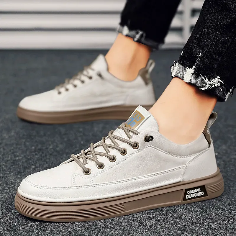 King Shop British Genuine Leather Casual Shoes