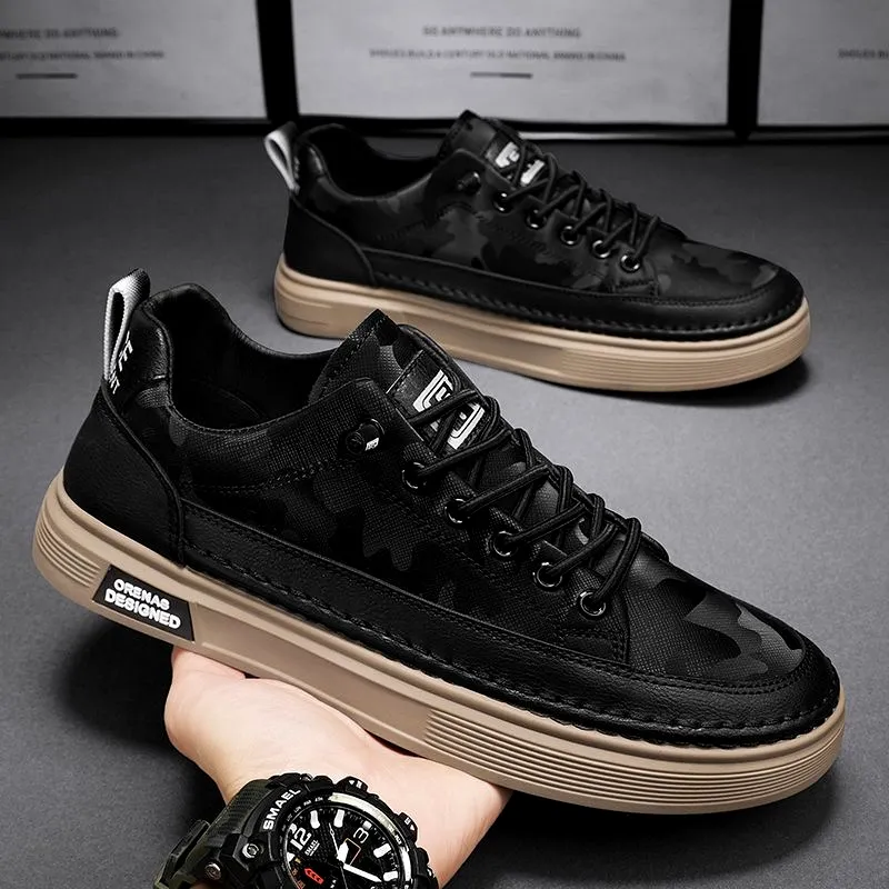 King Shop British Genuine Leather Casual Shoes