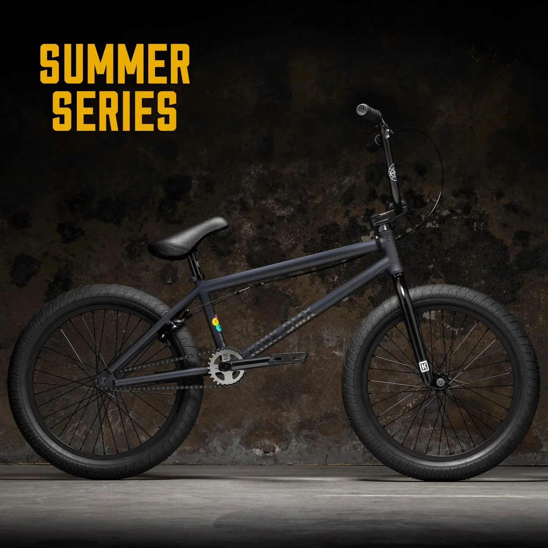 Kink 2023 Gap Complete BMX Bike - Matte Raven Blue