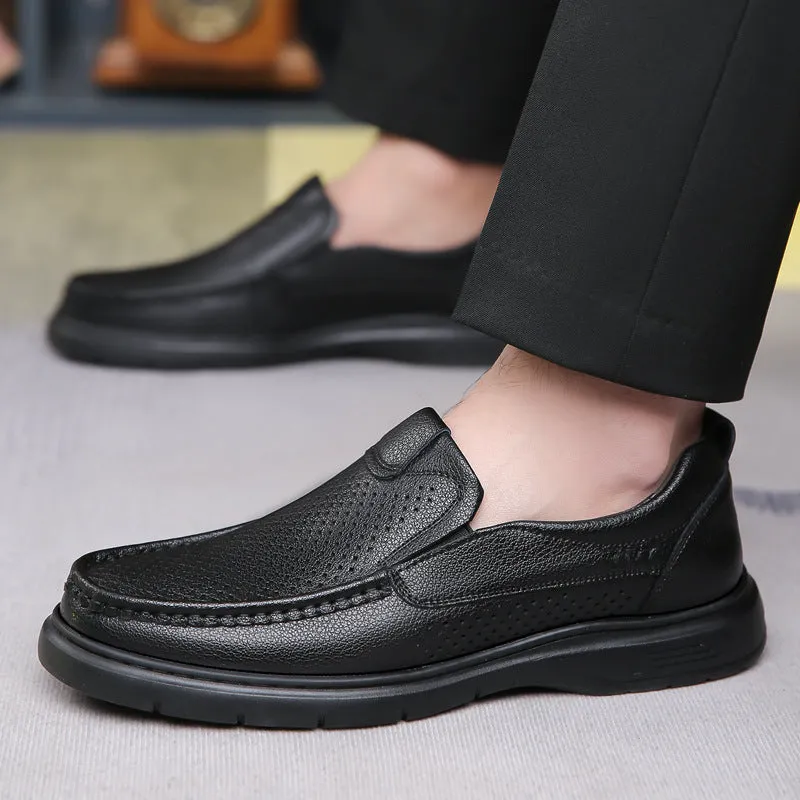 Men's Leather Business Casual Shoes