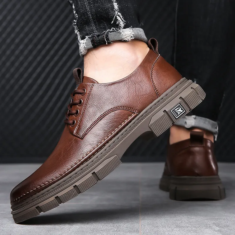 Men's Leather Work Martin Casual Shoes