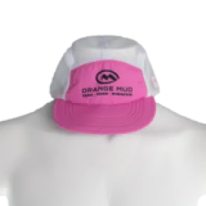 Orange Mud Squishy Running Hat
