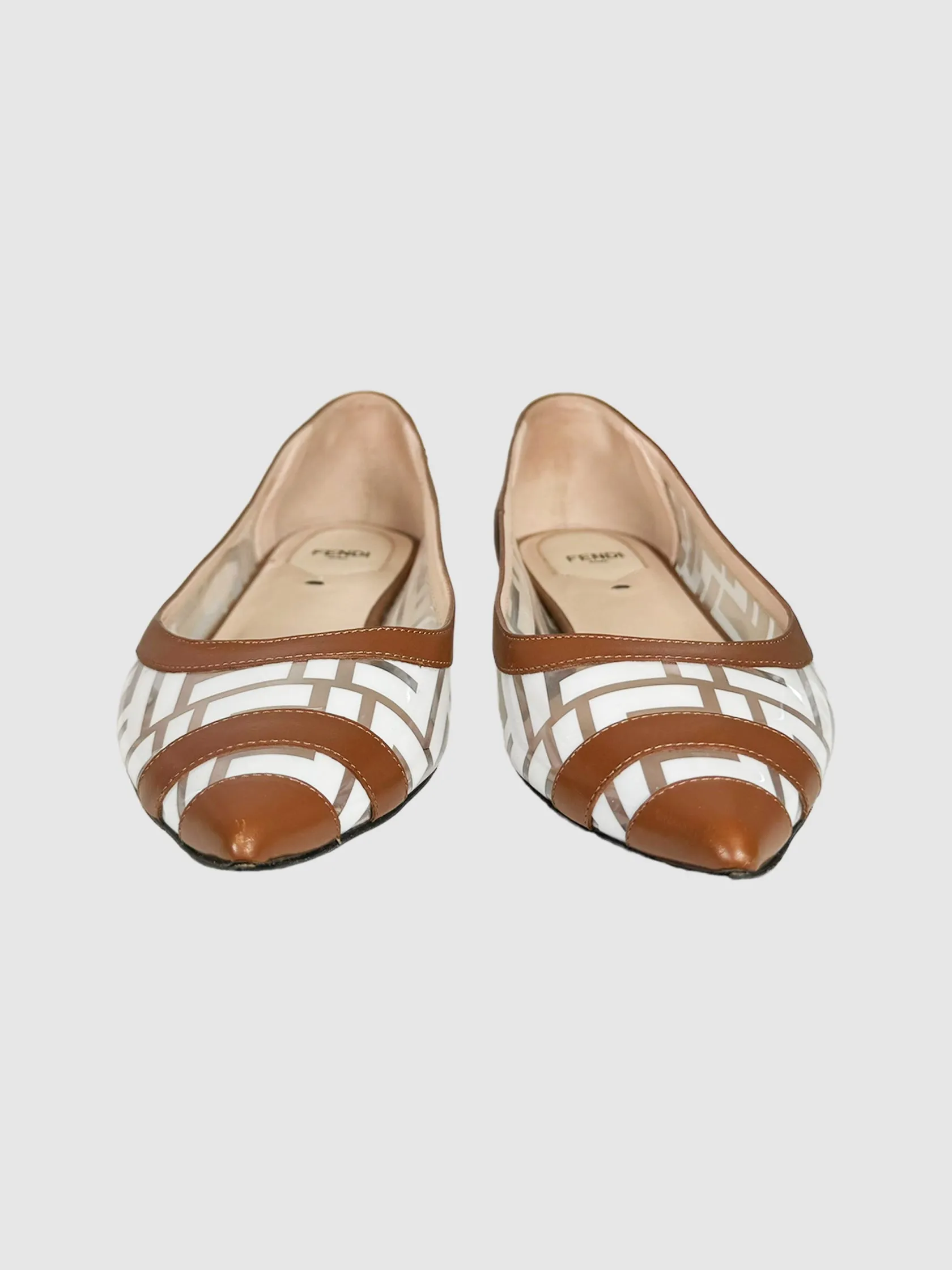 PVC Colibri FF Ballerina Flats - Size 40
