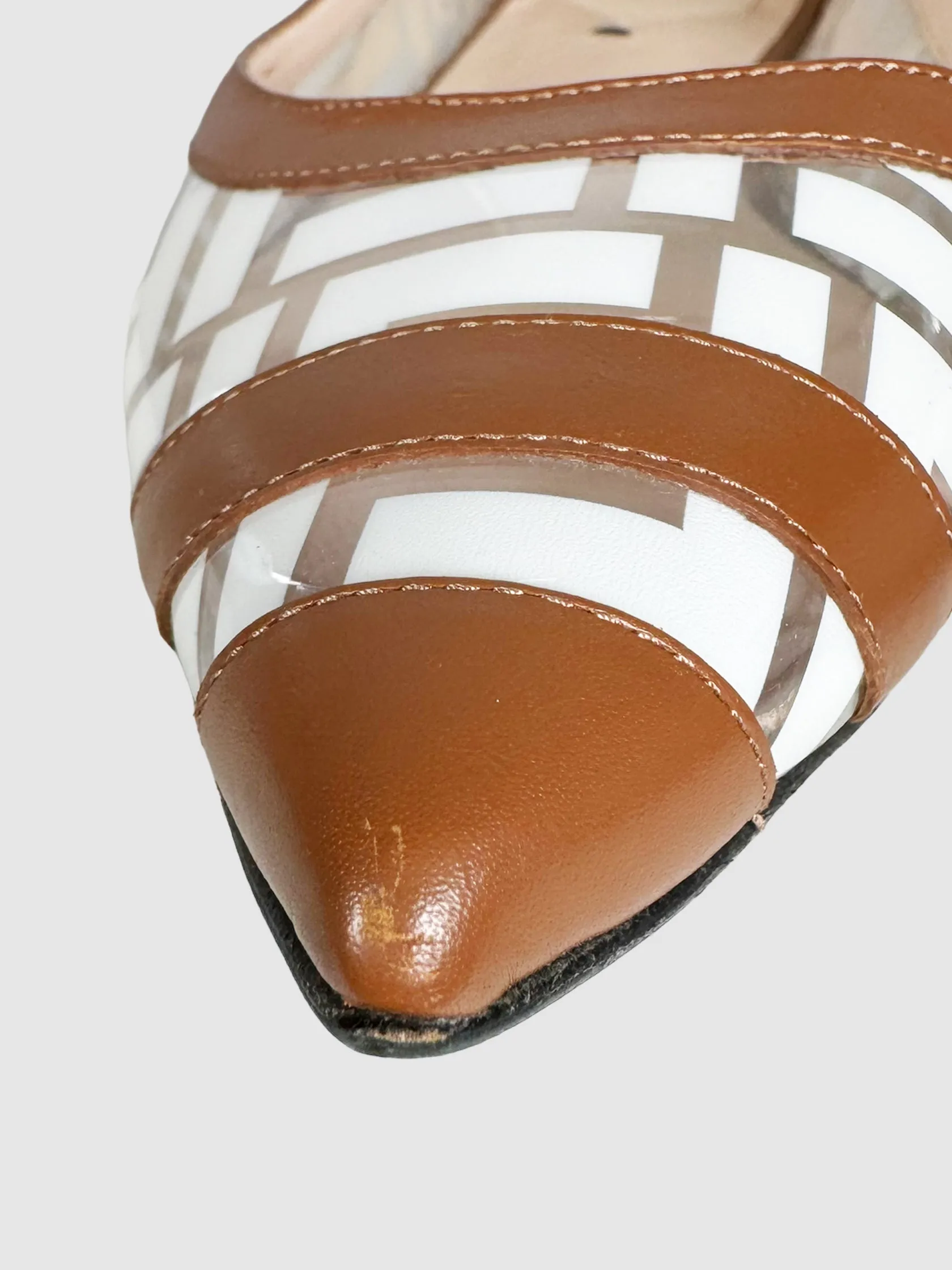 PVC Colibri FF Ballerina Flats - Size 40