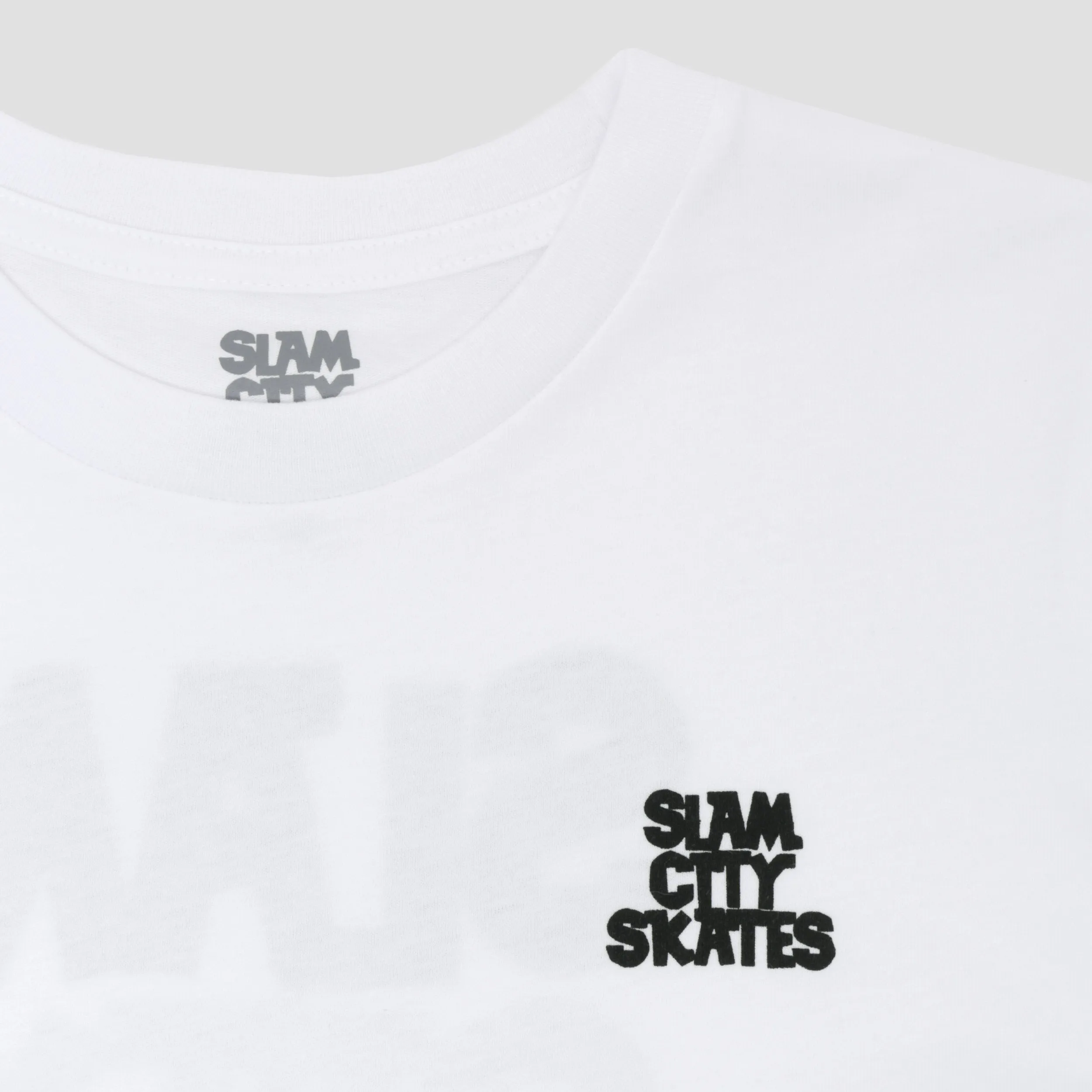 Slam City Classic Scale Logo Kids T-Shirt White