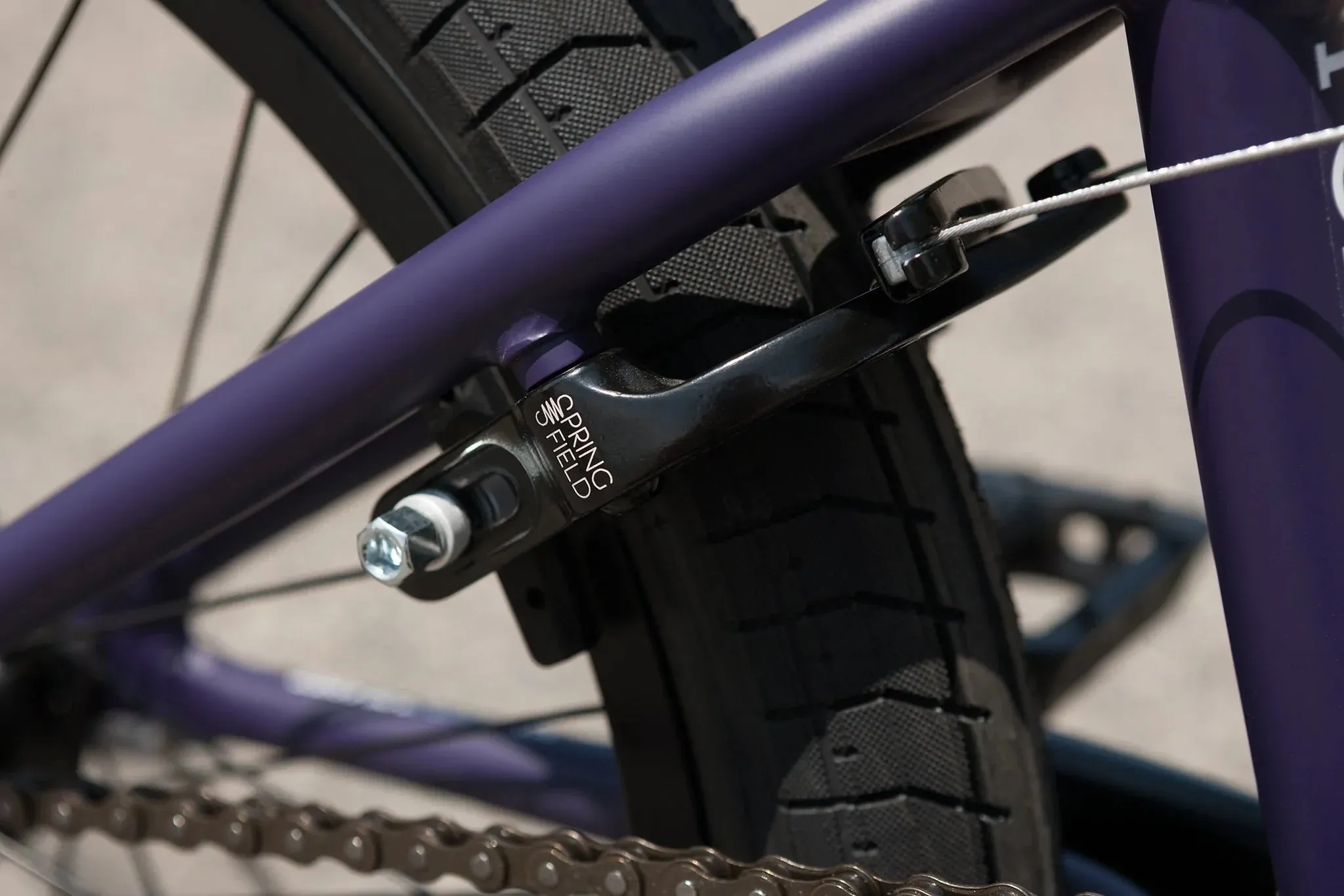 Sunday Forecaster Park Maca Perez Grasset Signature 20.5″ Complete BMX Bike - Matte Midnight Purple