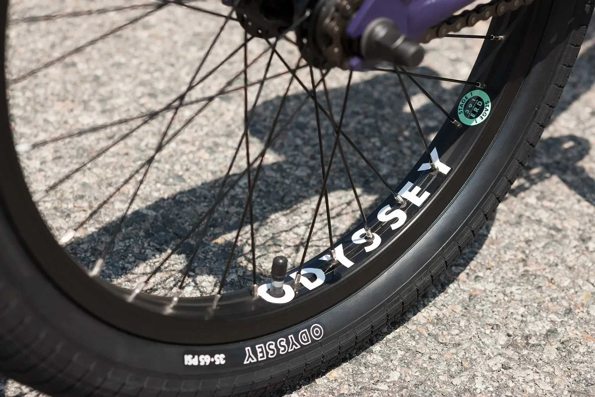 Sunday Forecaster Park Maca Perez Grasset Signature 20.5″ Complete BMX Bike - Matte Midnight Purple