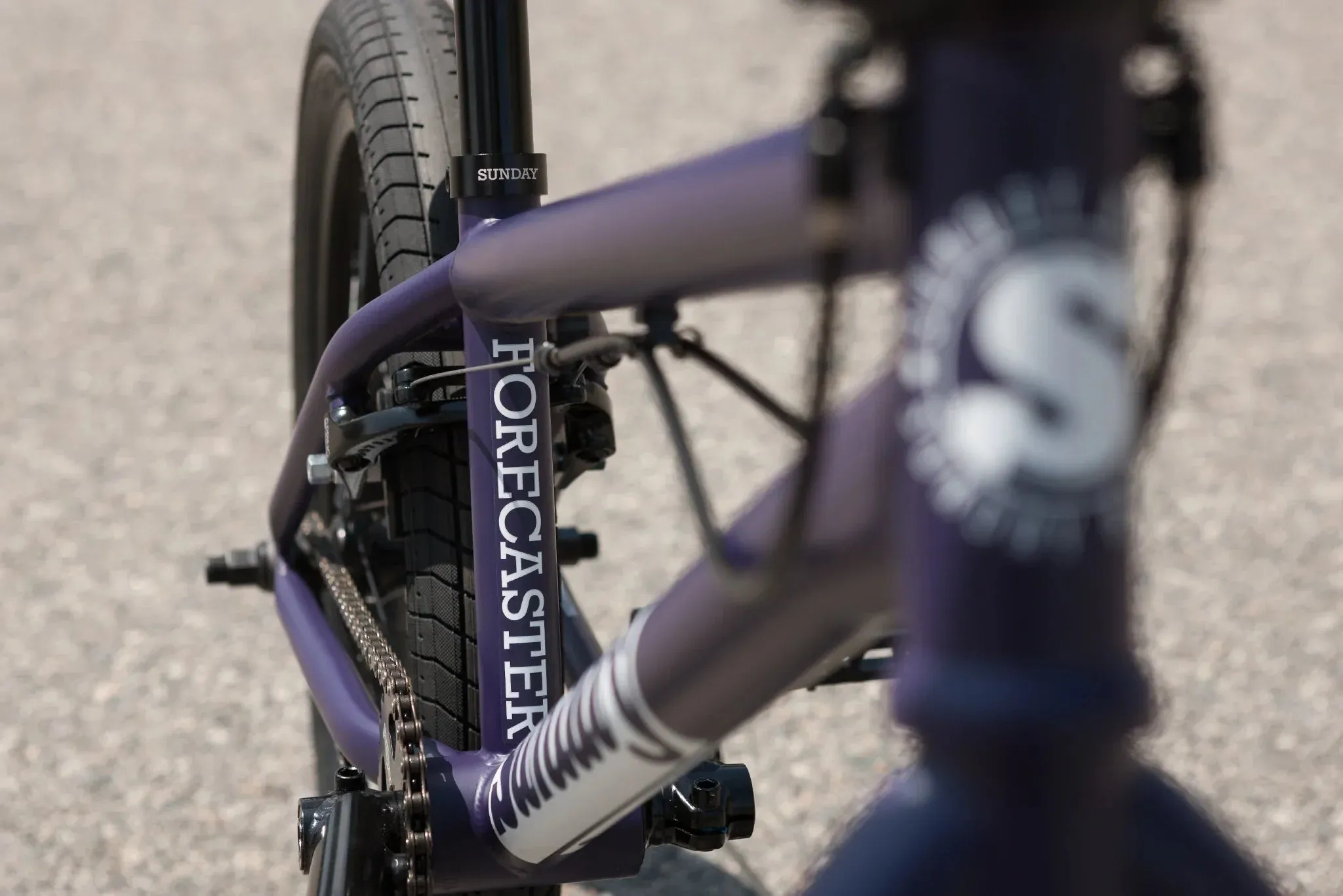 Sunday Forecaster Park Maca Perez Grasset Signature 20.5″ Complete BMX Bike - Matte Midnight Purple