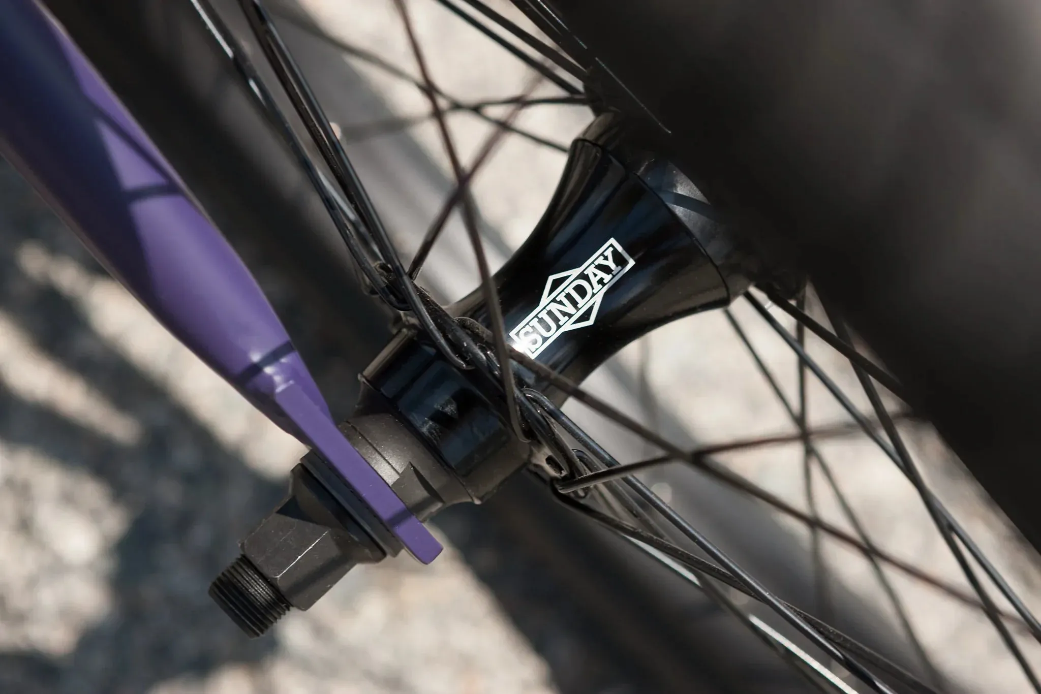 Sunday Forecaster Park Maca Perez Grasset Signature 20.5″ Complete BMX Bike - Matte Midnight Purple