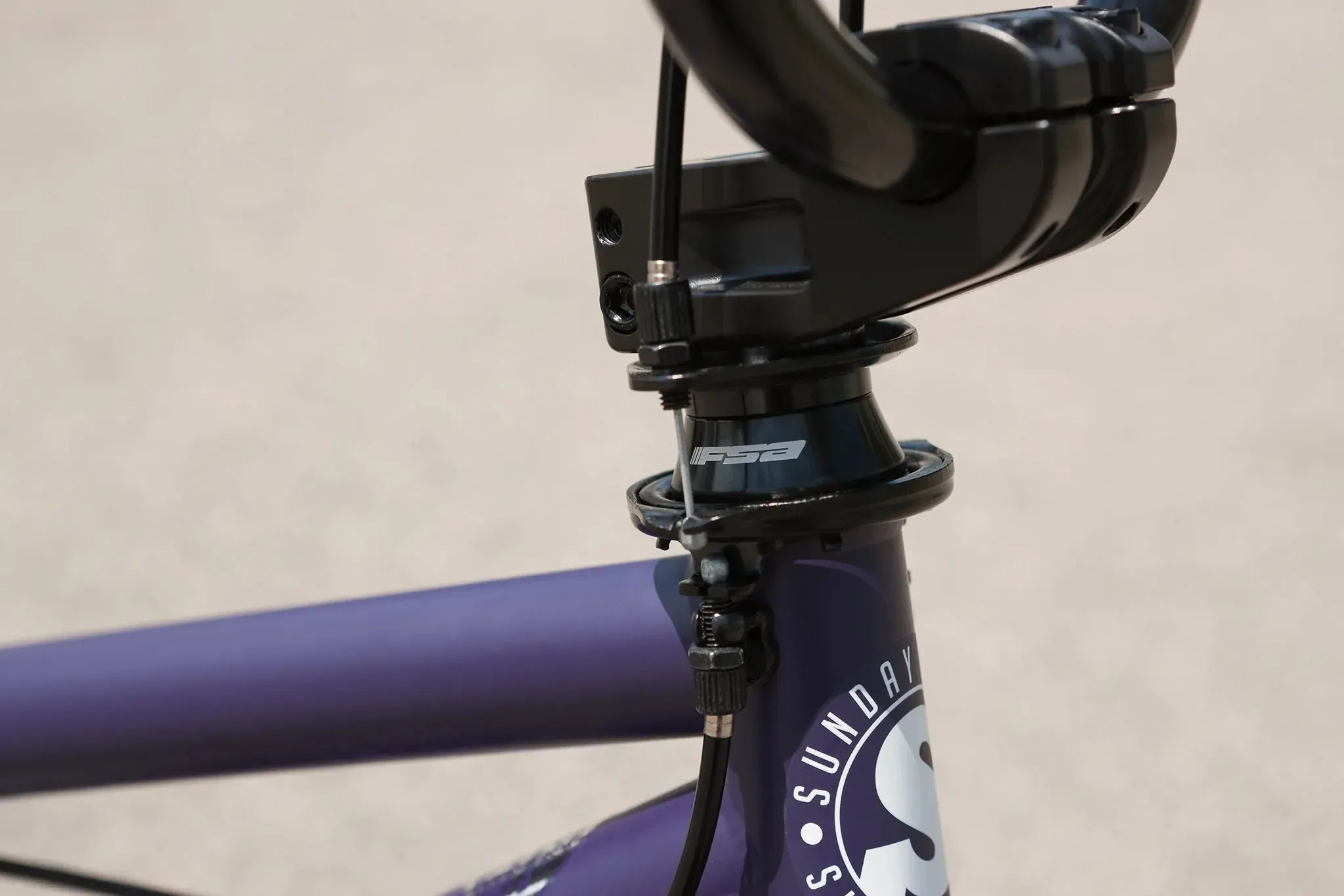 Sunday Forecaster Park Maca Perez Grasset Signature 20.5″ Complete BMX Bike - Matte Midnight Purple