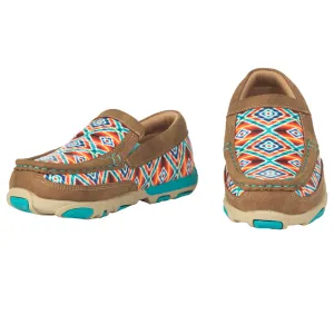 Twister Brynlee Kids Brown Casual Shoe