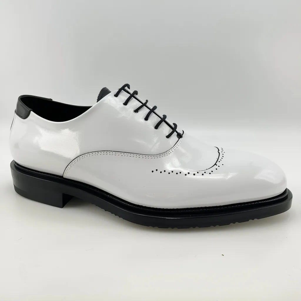 White Oreste Oxford Shoes